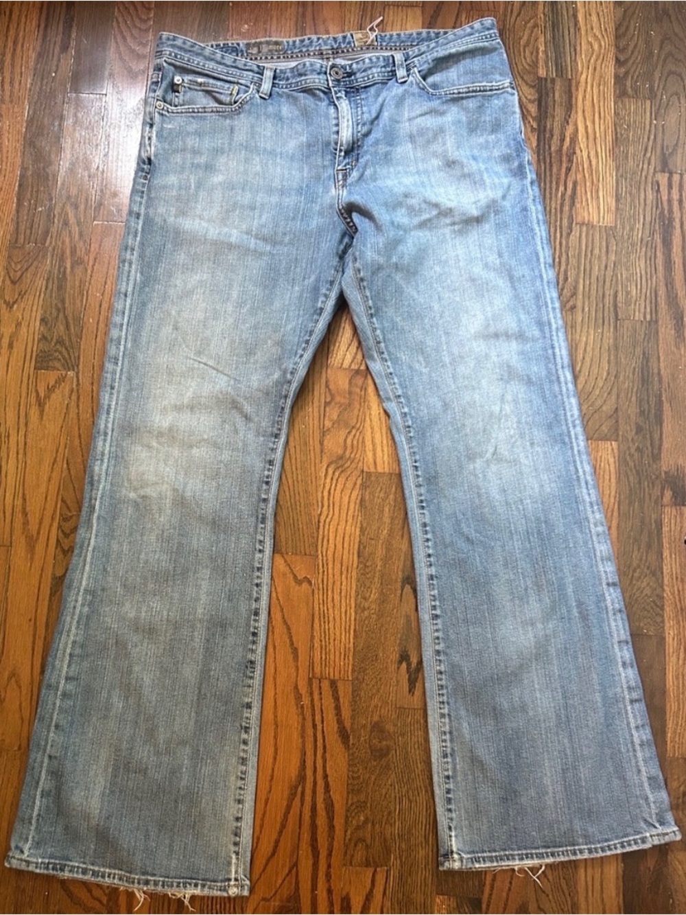 Ag Adriano Goldschmied Light Wash Men's Bootcut Jeans